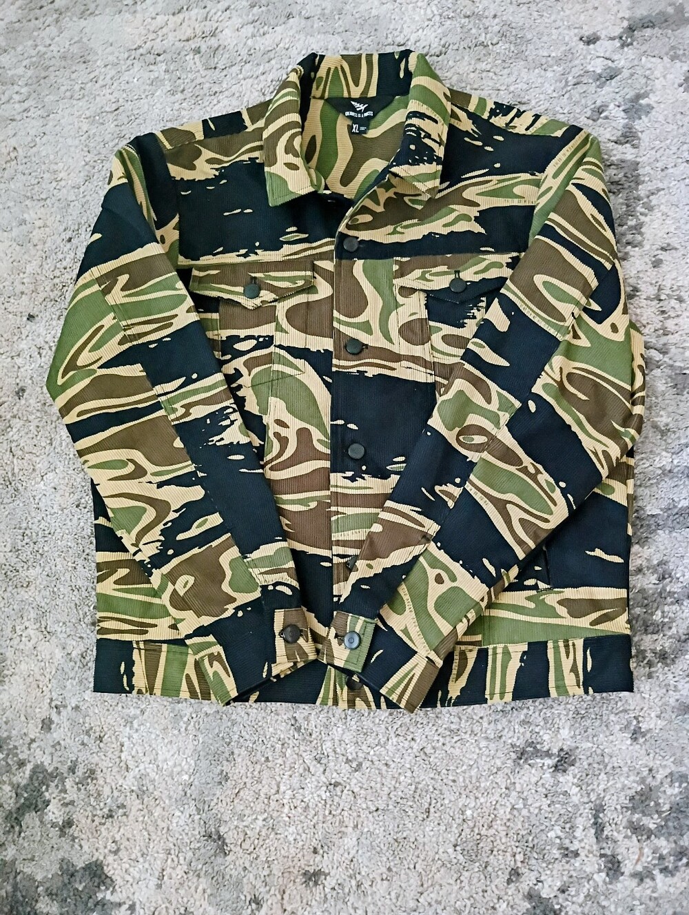 Paper Planes Greatness Is A Process Camo Corduroy Jacket